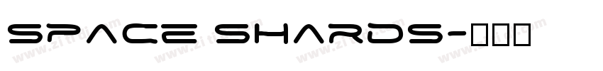 space shards字体转换